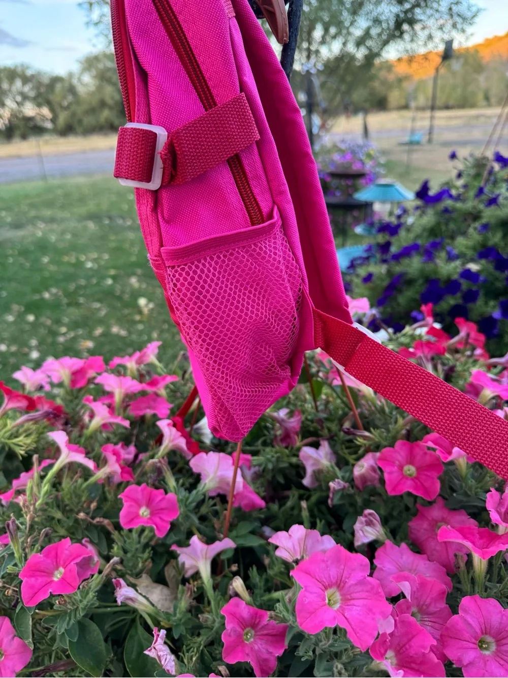 Vintage 2006 Strawberry Shortcake Pink Backpack Y2K Custard Kids Bag